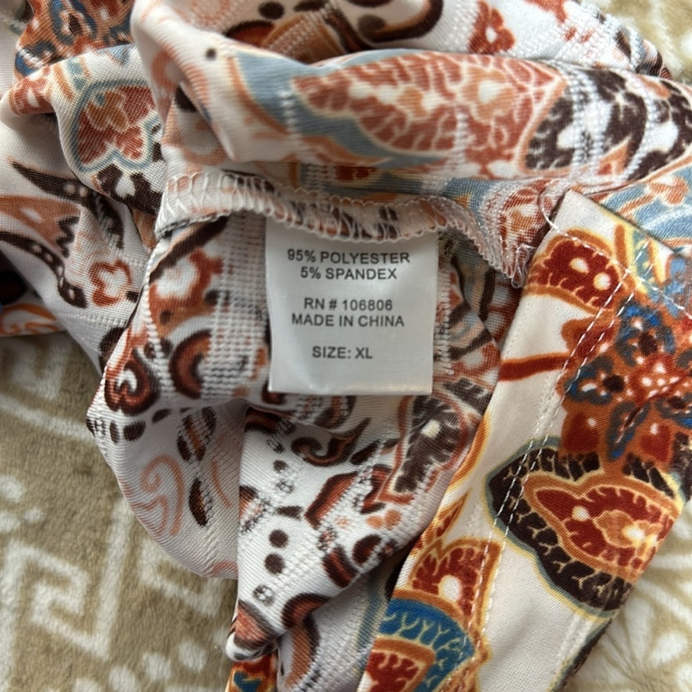 Emily Daniel’s NWT Brushed Jacquard Top SzXl - Picture 8 of 8